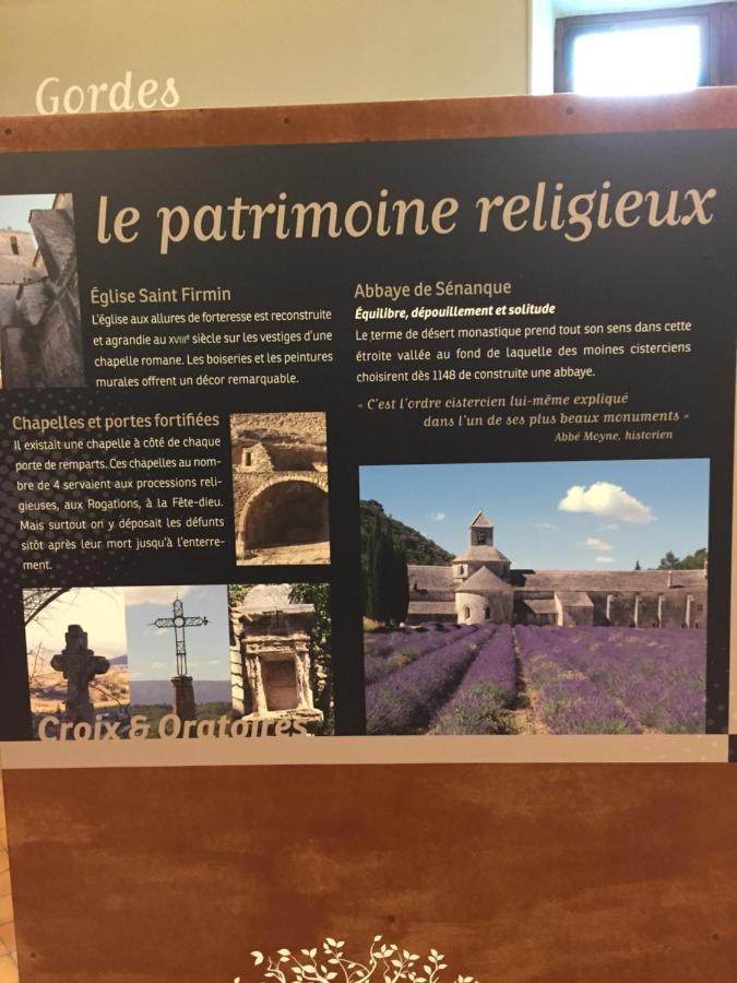 Chez Marius Gordes Vue Panoramique Sur Luberonアパートメント エクステリア 写真