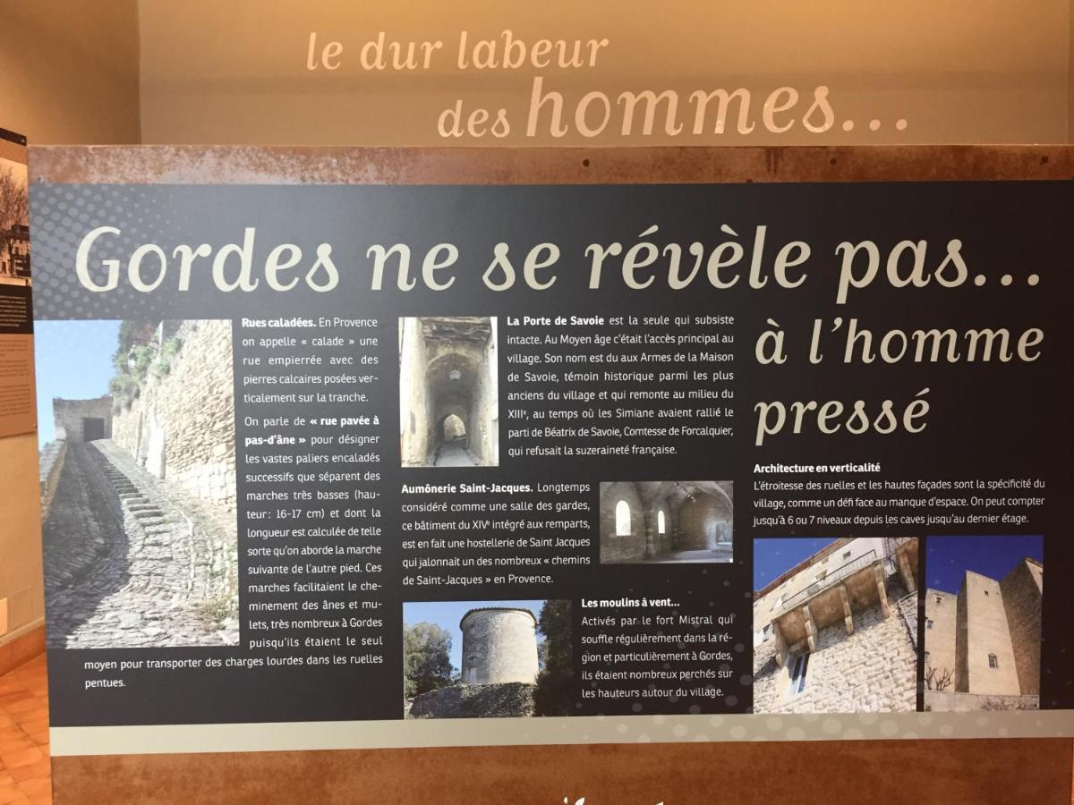 Chez Marius Gordes Vue Panoramique Sur Luberonアパートメント エクステリア 写真