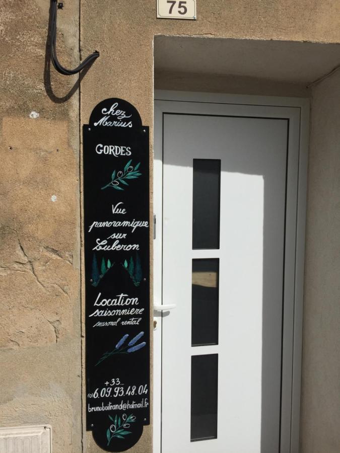 Chez Marius Gordes Vue Panoramique Sur Luberonアパートメント エクステリア 写真